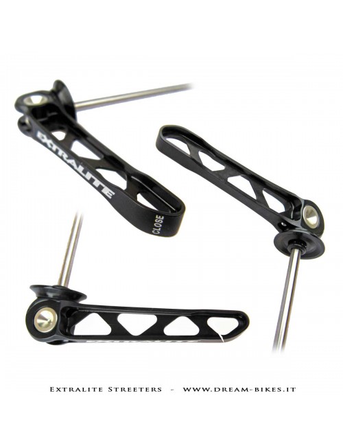 Extralite Streeters Ultralight Road Quick Release Wheel Skewers 29 gr.