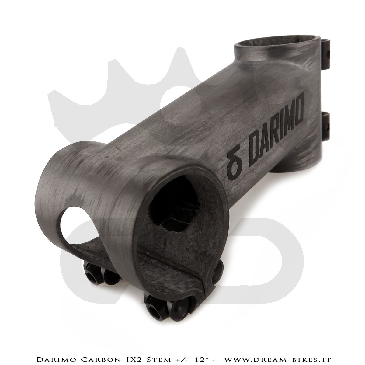 Darimo Carbon IX2 Attacco Manubrio Ultraleggero - 12 gradi