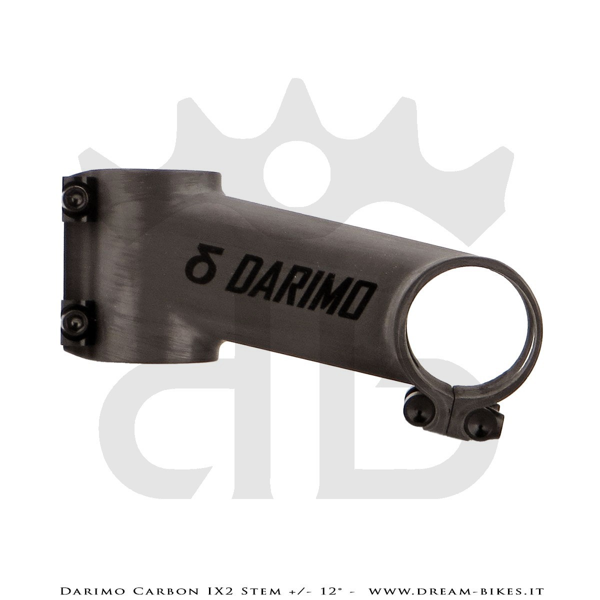Darimo Carbon IX2 Attacco Manubrio Ultraleggero - 12 gradi