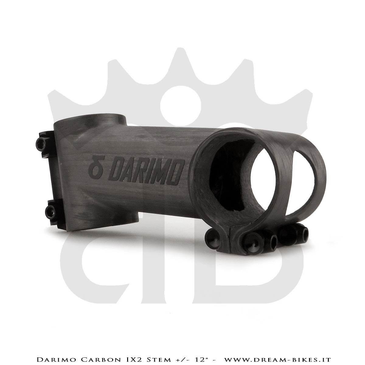 Darimo Carbon IX2 Attacco Manubrio Ultraleggero - 12 gradi