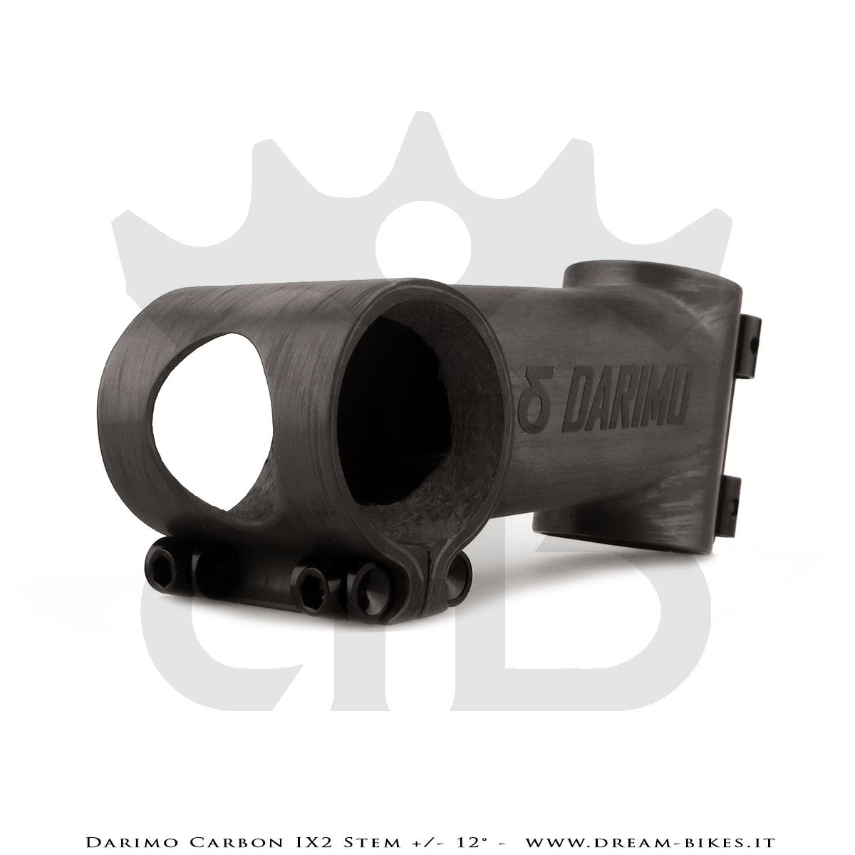 Darimo Carbon IX2 Attacco Manubrio Ultraleggero - 12 gradi