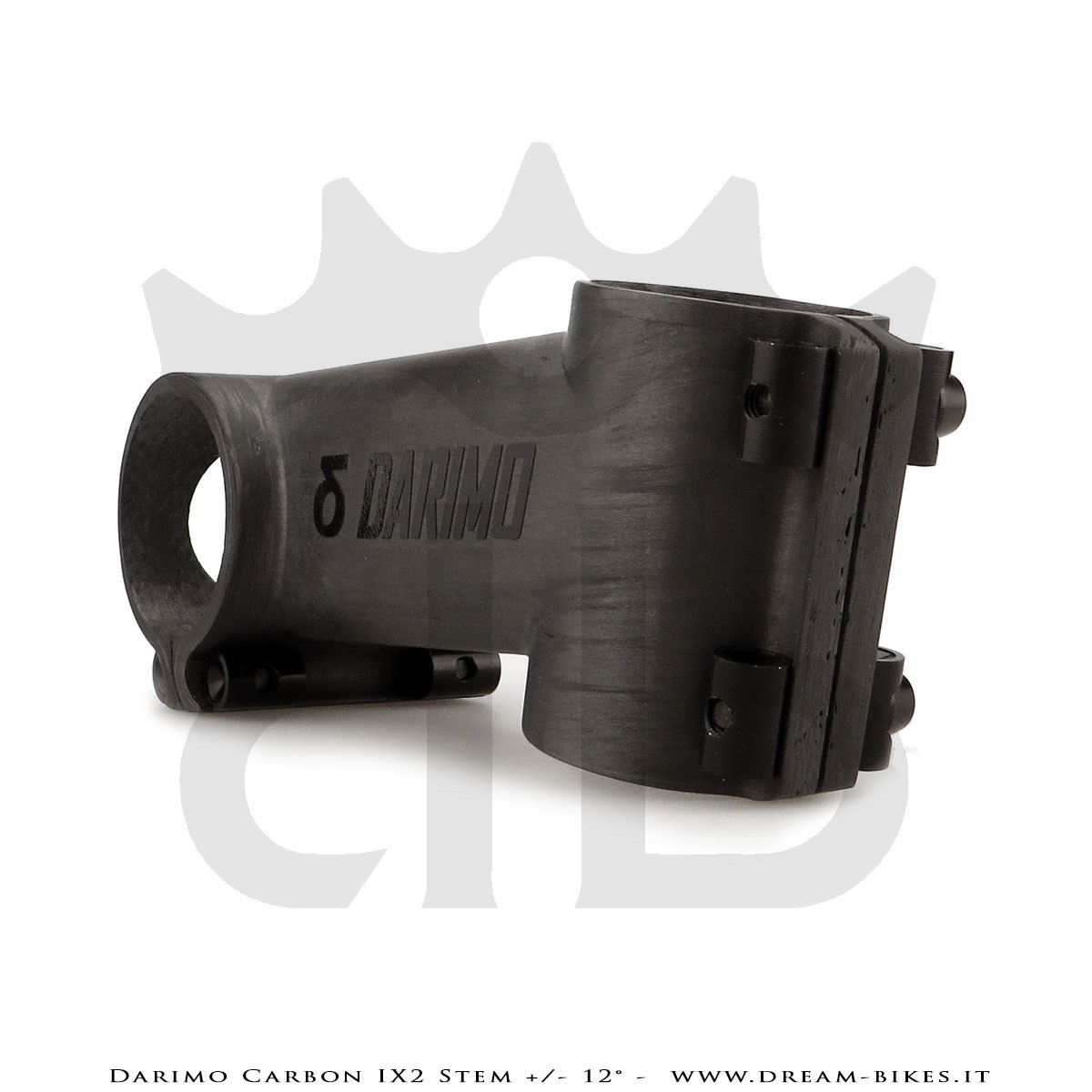 Darimo Carbon IX2 Attacco Manubrio Ultraleggero - 12 gradi