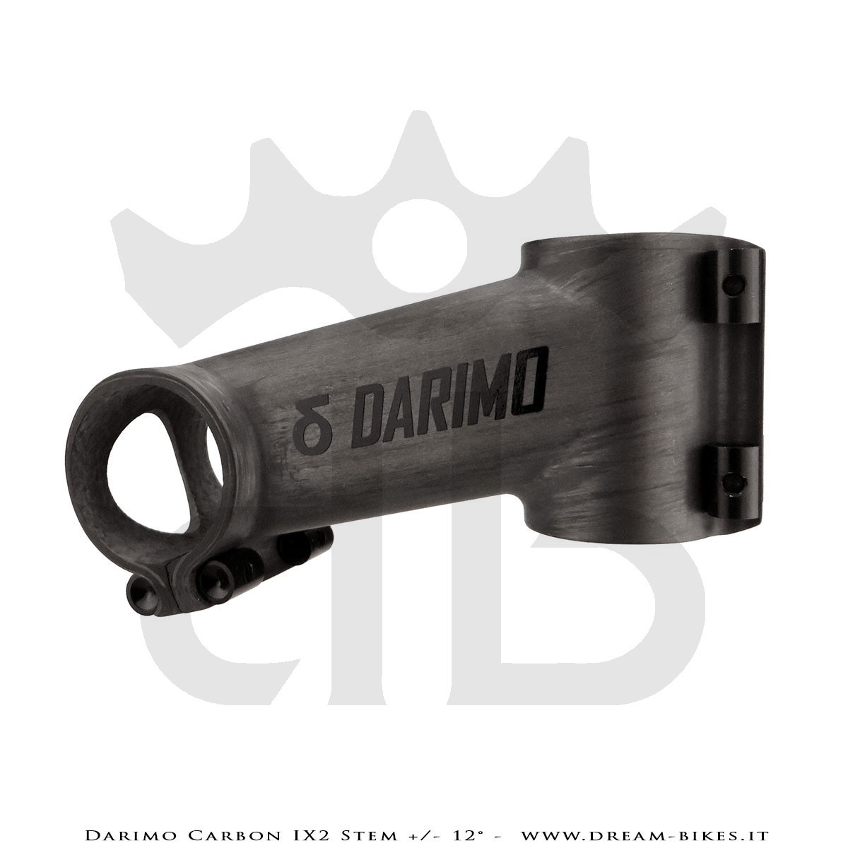 Darimo Carbon IX2 Attacco Manubrio Ultraleggero - 12 gradi