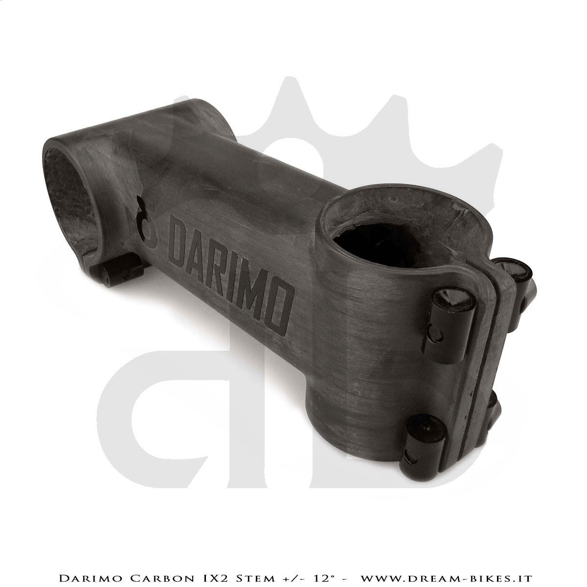 Darimo Carbon IX2 Attacco Manubrio Ultraleggero - 12 gradi