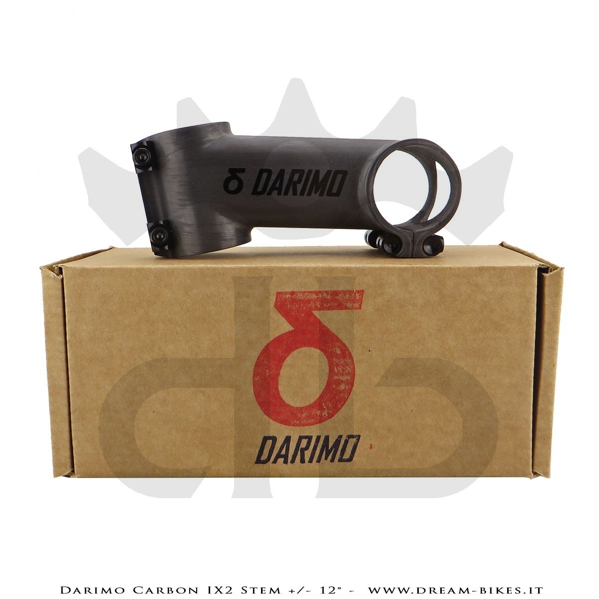 Darimo Carbon IX2 Attacco Manubrio Ultraleggero - 12 gradi