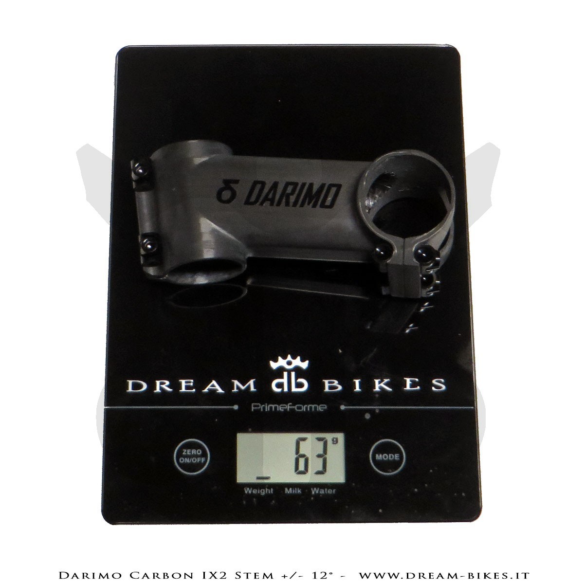 Darimo Carbon IX2 Ultralight Stem - 12 degrees