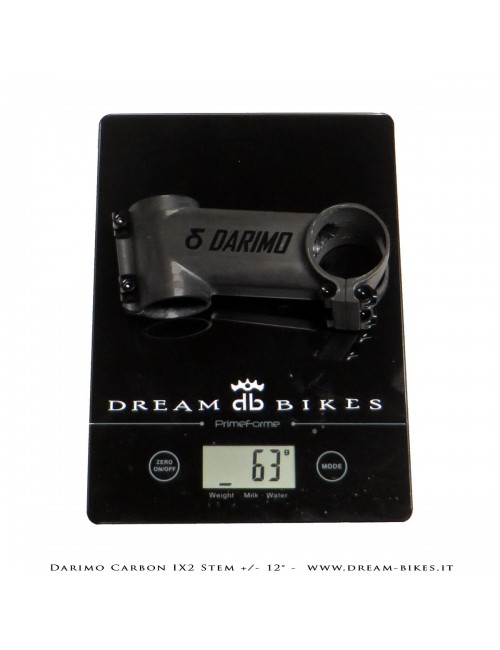 Darimo Carbon IX2 Attacco Manubrio Ultraleggero - 12 gradi