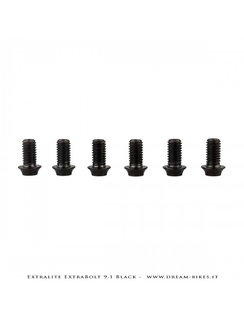 Extralite ExtraBolt 9.1 kit Viti Disco Freno Titanio Nere