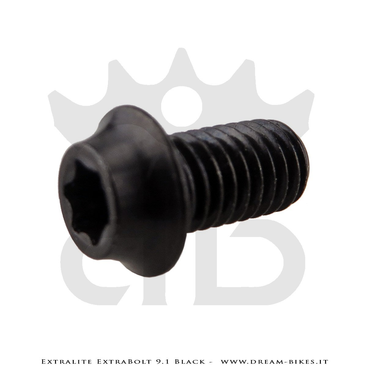 Extralite ExtraBolt 9.1 kit Viti Disco Freno Titanio Nere
