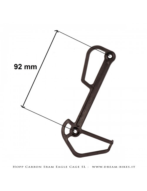 Hopp Carbon Mech Plate Inner Cage SL For Sram Eagle 12s Rear Derailleurs AXS, XX1, X01, GX Tuning