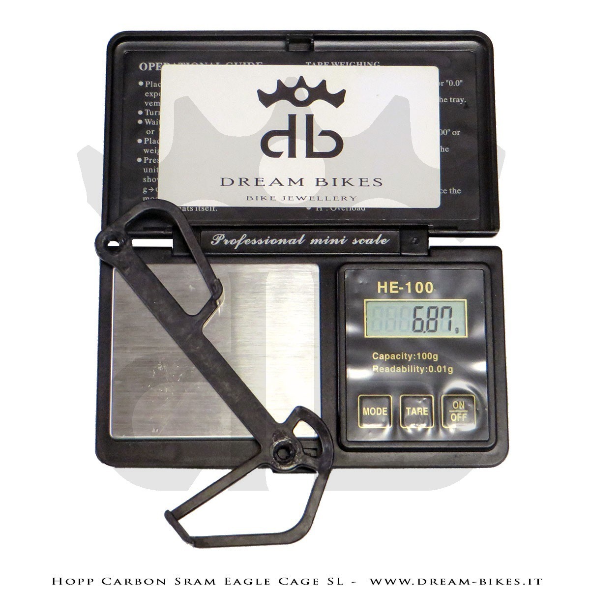 Hopp Carbon Mech Plate Inner Cage SL For Sram Eagle 12s Rear Derailleurs AXS, XX1, X01, GX Tuning