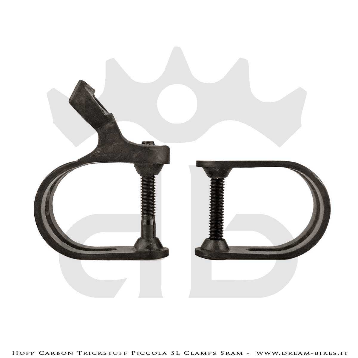 Hopp Carbon Collarini Carbon SL Con Matchmaker Sram Per Freni Trickstuff Piccola