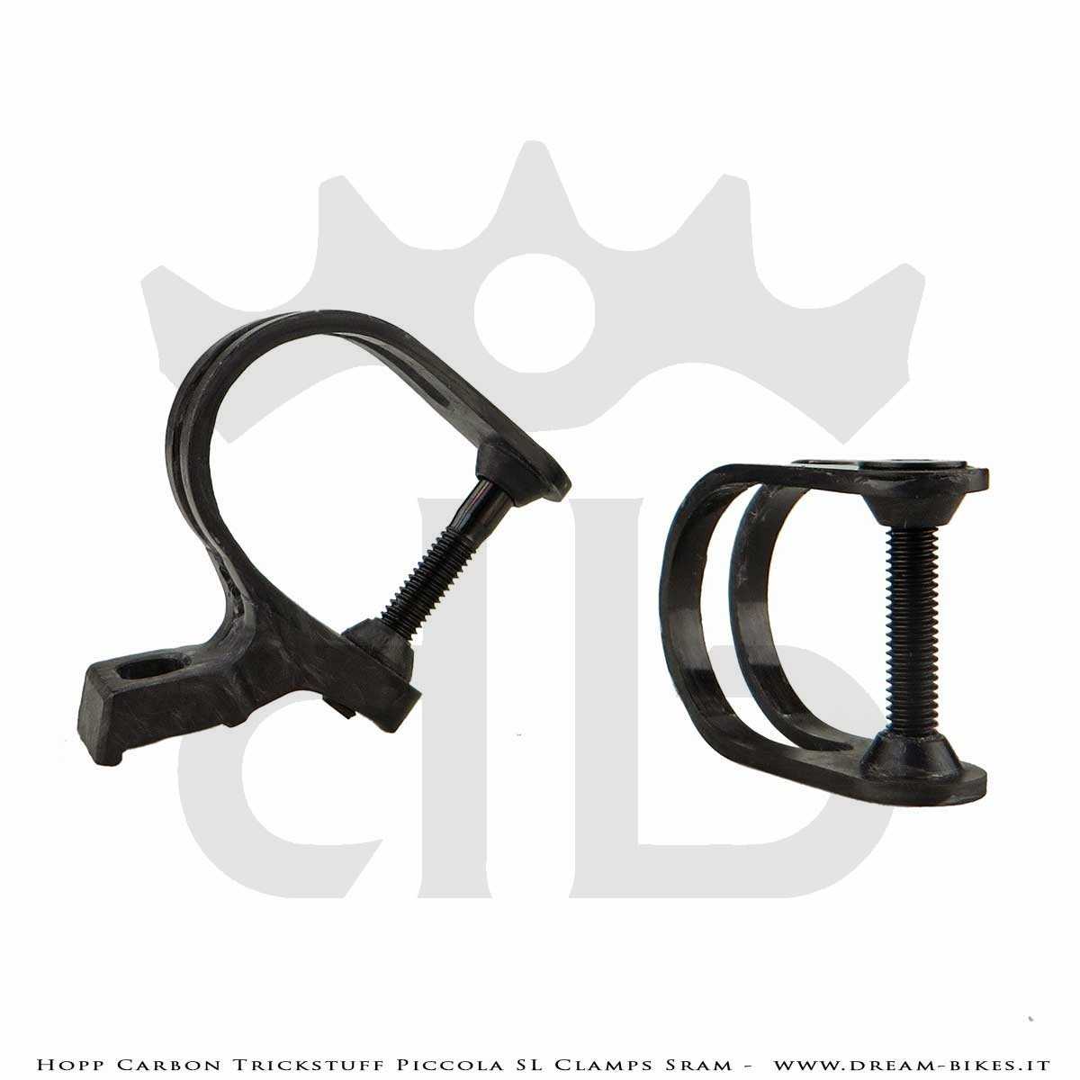 Hopp Carbon Collarini Carbon SL Con Matchmaker Sram Per Freni Trickstuff Piccola