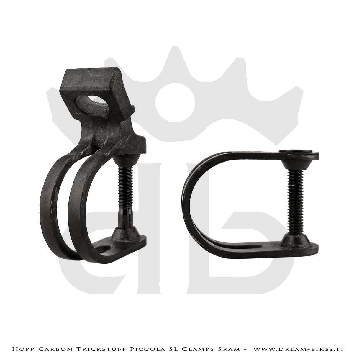 Hopp Carbon Collarini Carbon SL Con Matchmaker Sram Per Freni Trickstuff Piccola