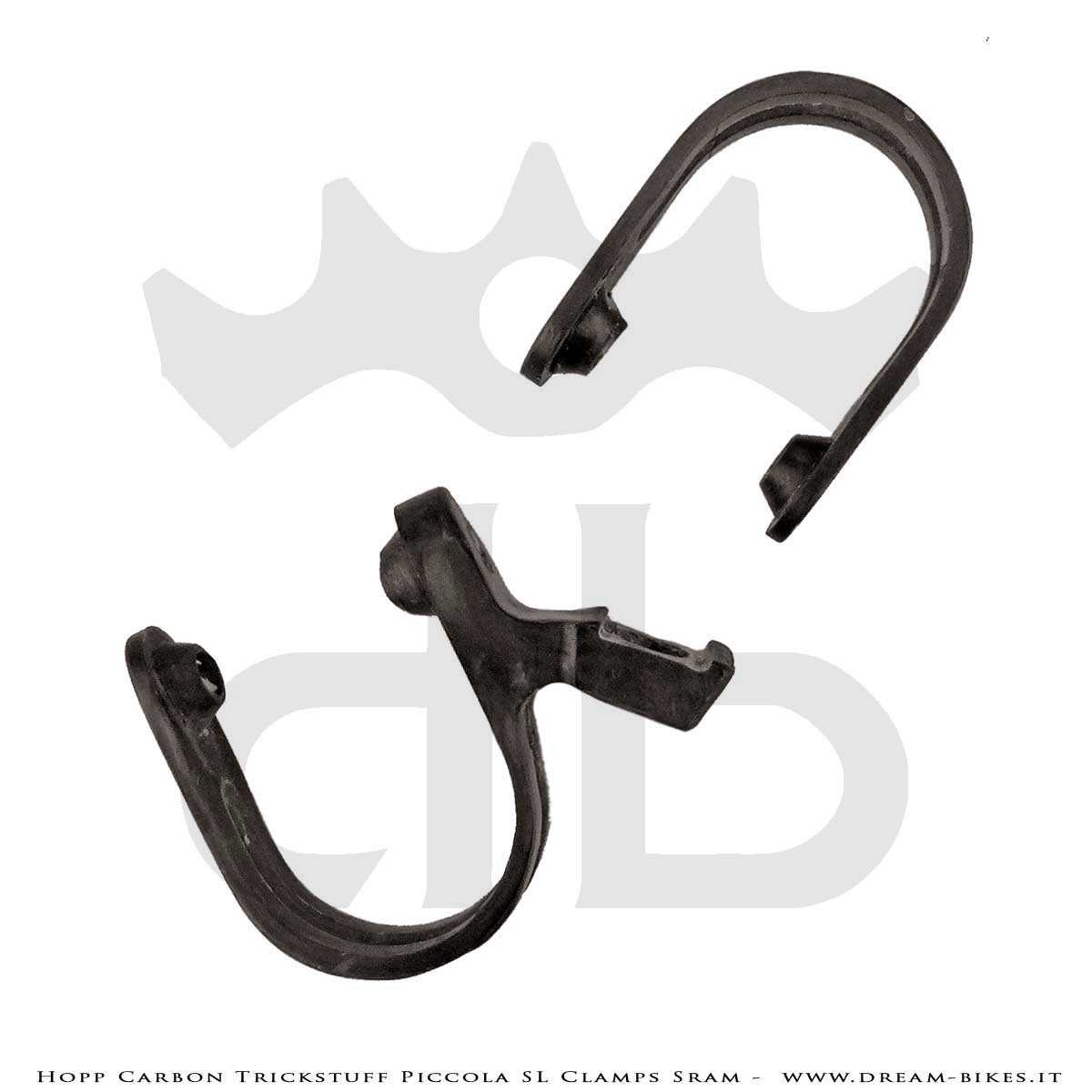 Hopp Carbon Collarini Carbon SL Con Matchmaker Sram Per Freni Trickstuff Piccola