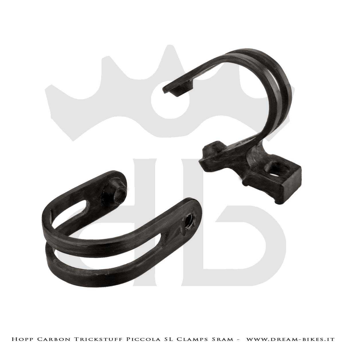 Hopp Carbon Collarini Carbon SL Con Matchmaker Sram Per Freni Trickstuff Piccola