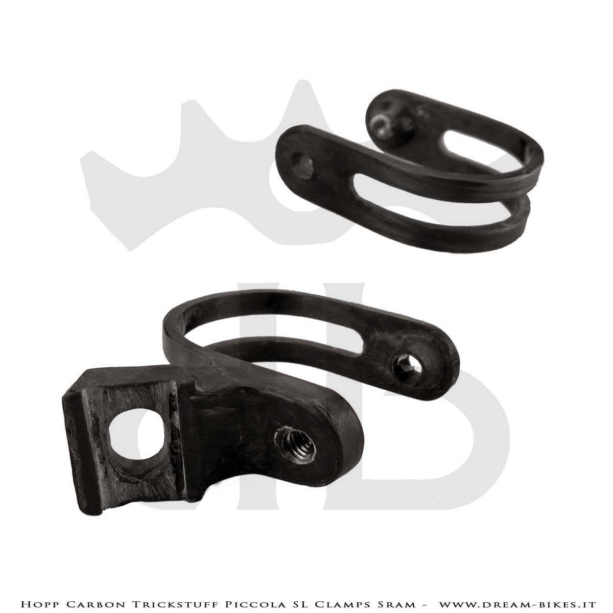 Hopp Carbon Collarini Carbon SL Con Matchmaker Sram Per Freni Trickstuff Piccola