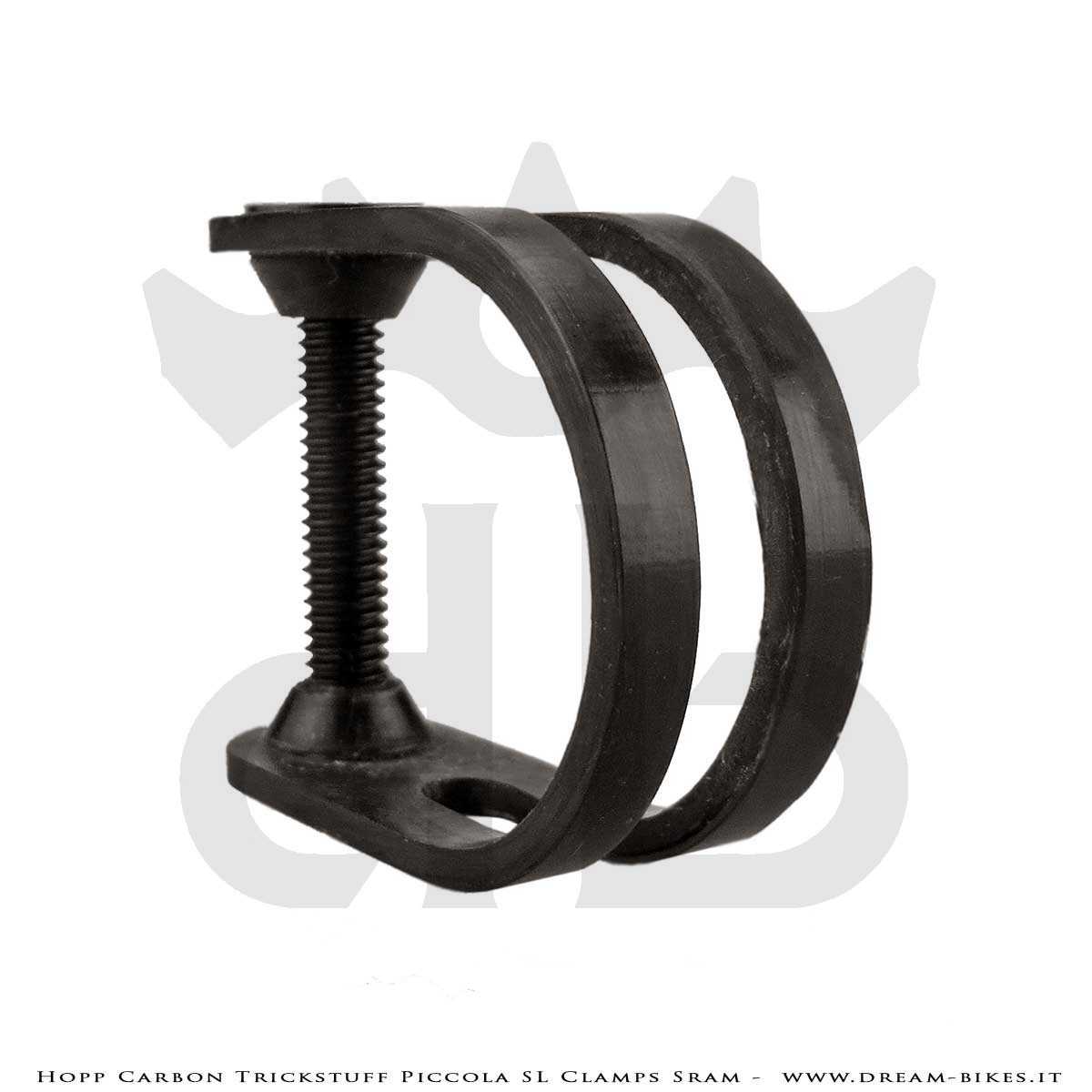 Hopp Carbon Collarini Carbon SL Con Matchmaker Sram Per Freni Trickstuff Piccola