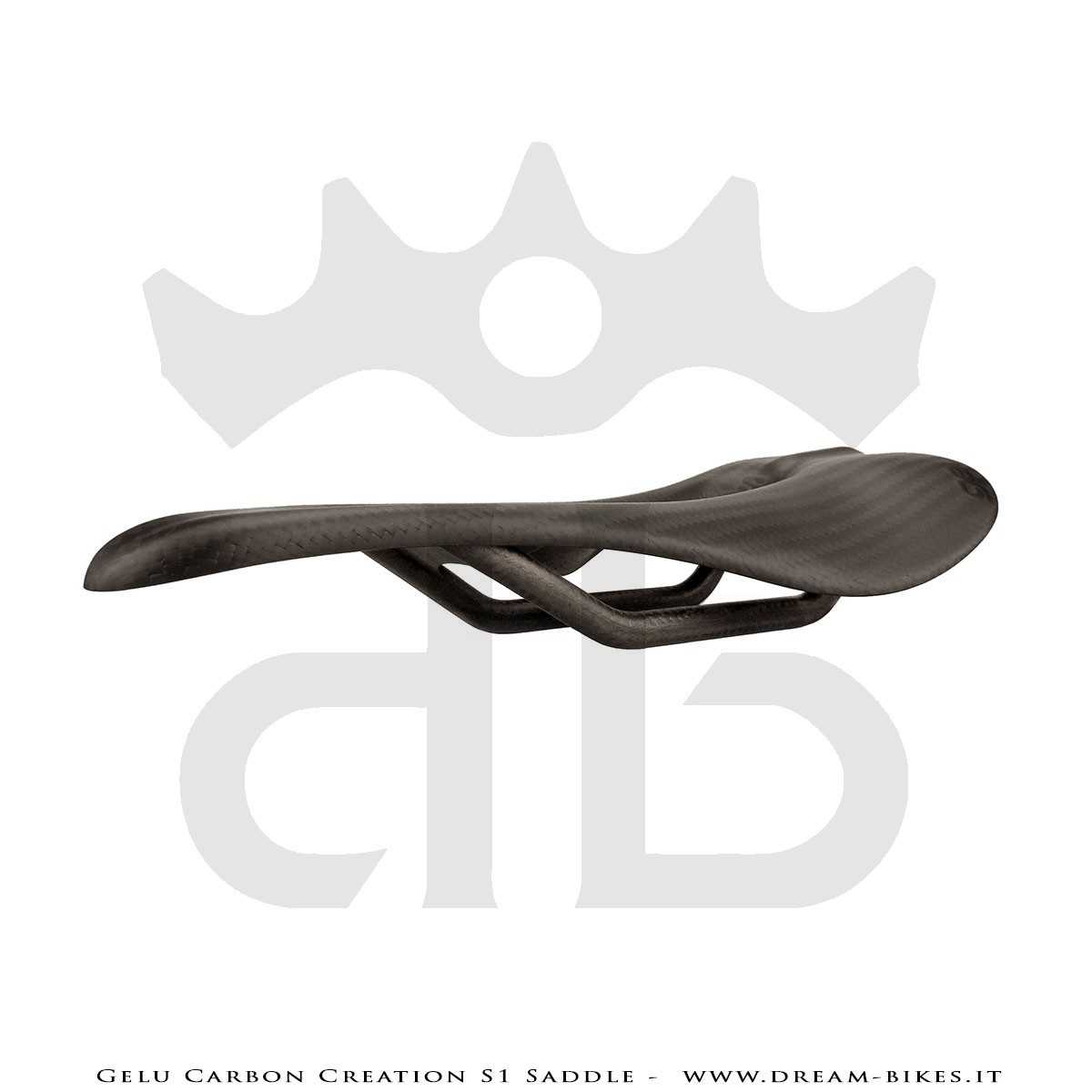 Gelu Carbon Creation S1 Full Carbon Ultralight Saddle 60 gr.