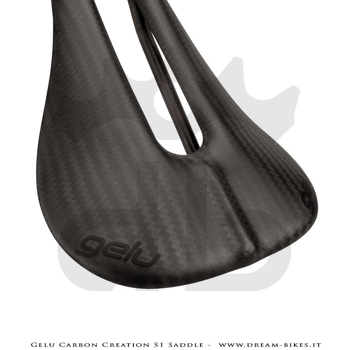 Gelu Carbon Creation S1 Full Carbon Ultralight Saddle 60 gr.