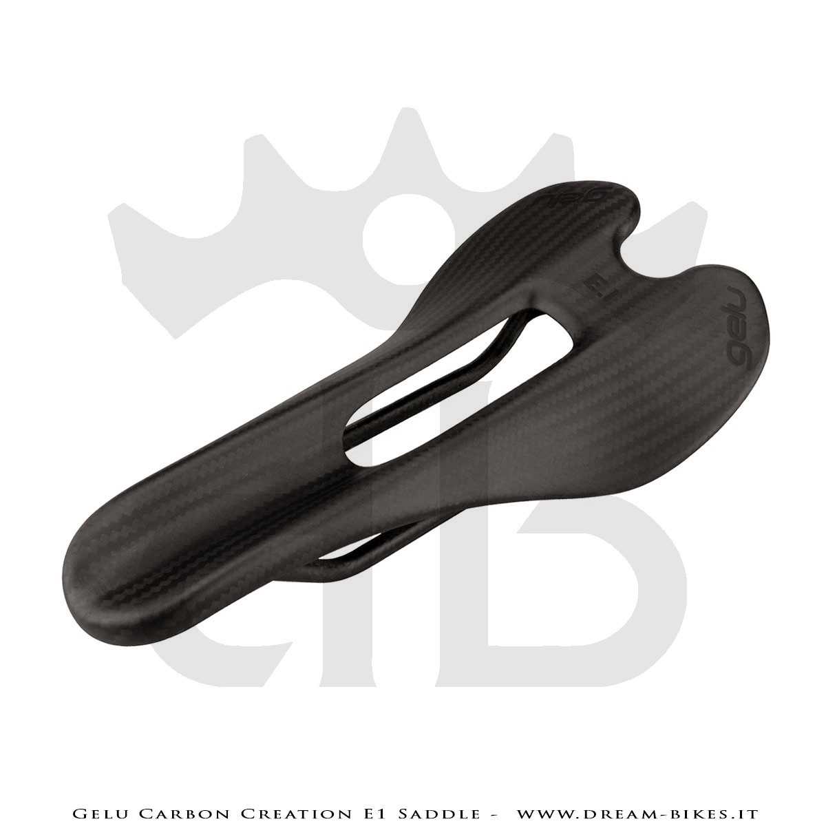 Gelu Carbon Creation E1 Full Carbon Ultralight Saddle 65 gr.