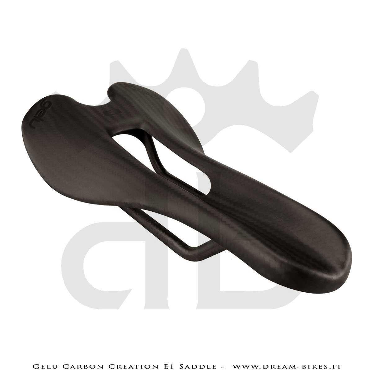 Gelu Carbon Creation E1 Full Carbon Ultralight Saddle 65 gr.
