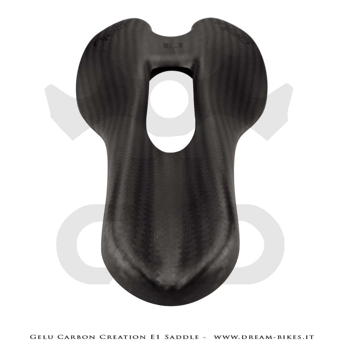 Gelu Carbon Creation E1 Full Carbon Ultralight Saddle 65 gr.