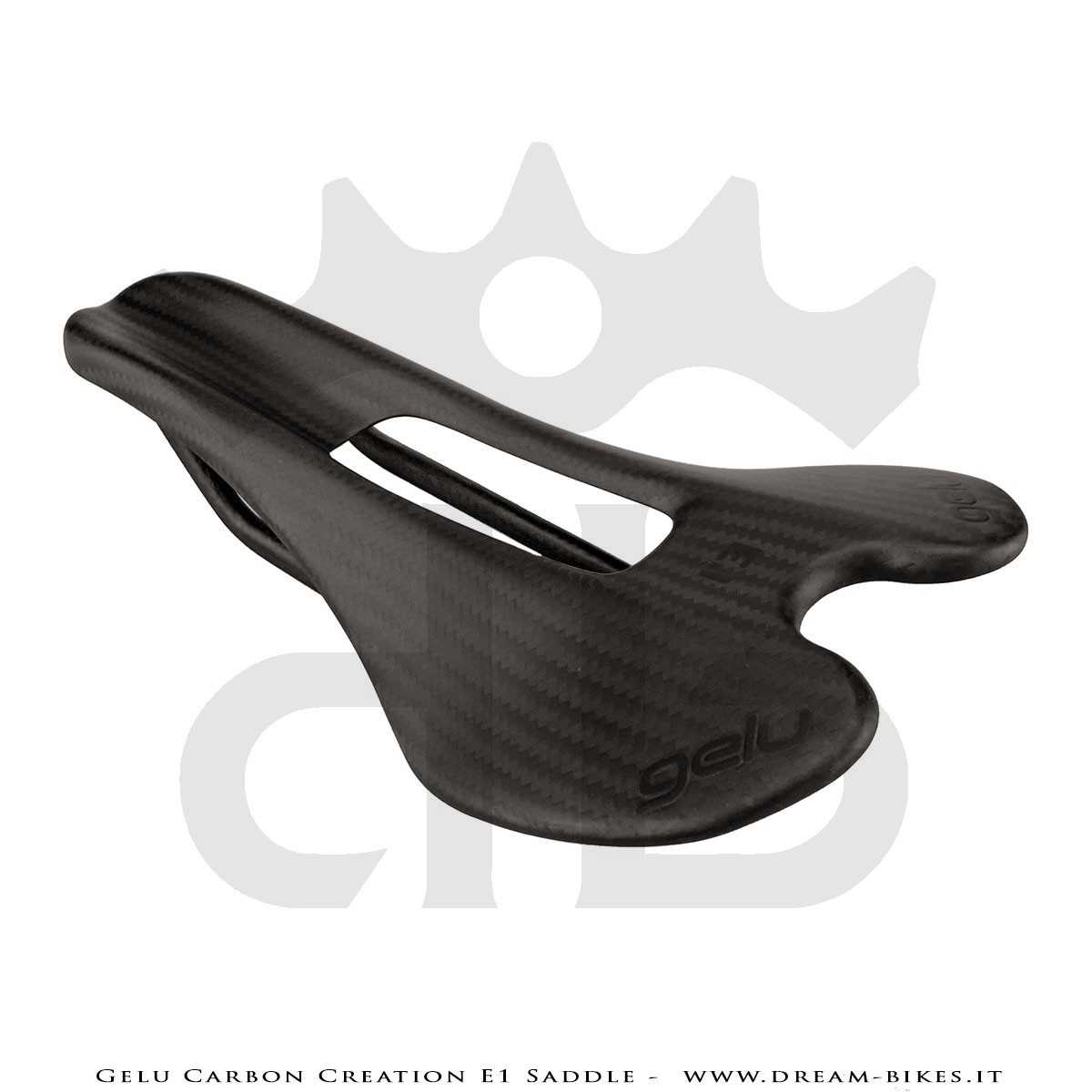 Gelu Carbon Creation E1 Full Carbon Ultralight Saddle 65 gr.