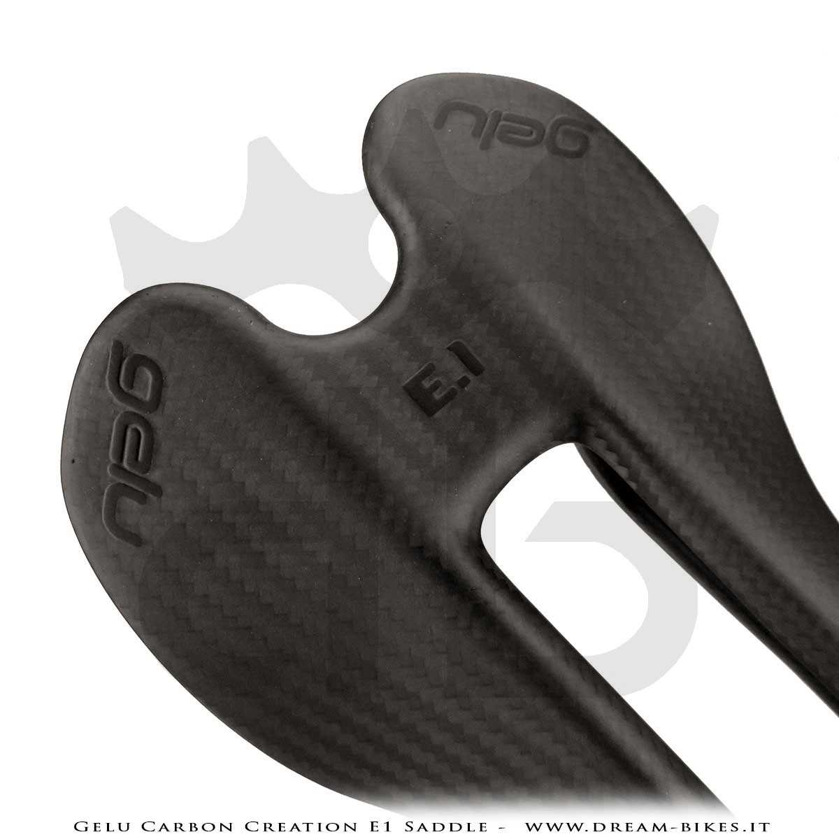 Gelu Carbon Creation E1 Full Carbon Ultralight Saddle 65 gr.