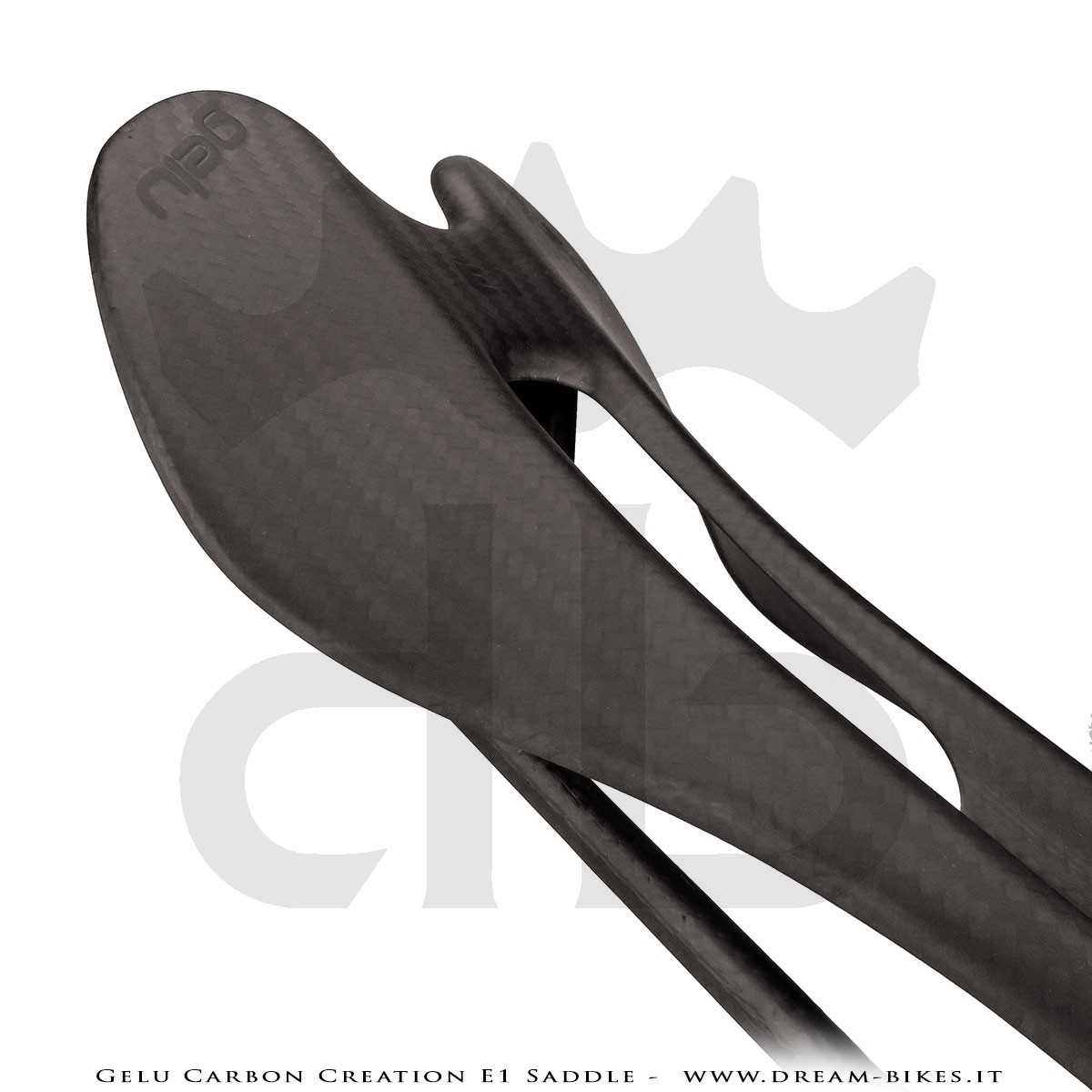 Gelu Carbon Creation E1 Full Carbon Ultralight Saddle 65 gr.