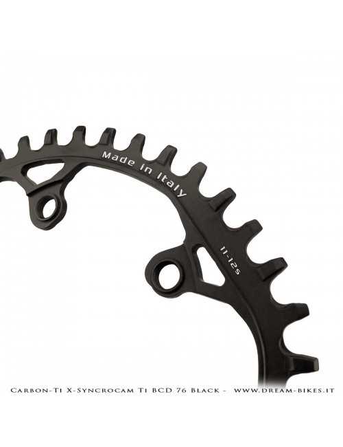 Carbon-Ti X-SyncroCam Ti BCD 76 mm Asymmetric Titanium Black Monoring