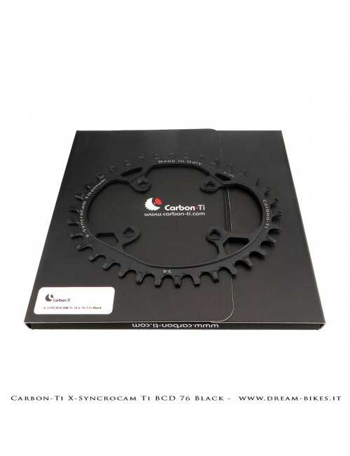 Carbon-Ti X-SyncroCam Ti BCD 76 mm Asymmetric Titanium Black Monoring