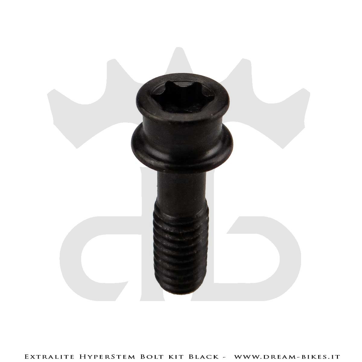 Extralite HyperStem Kit Viti Speciali In Titanio Nere Torx (6 pezzi)