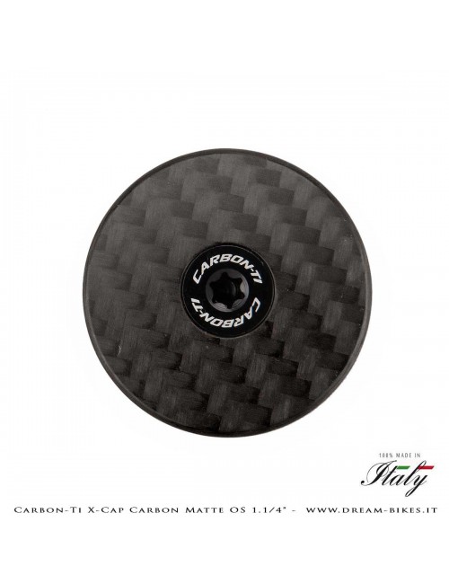 Carbon-Ti X-Cap Carbon Matte OS 1.1/4" Headset Cap