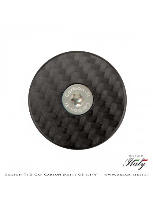 Carbon-Ti X-Cap Carbon Matte OS 1.1/4" Headset Cap