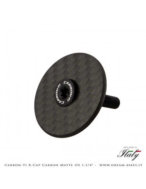 Carbon-Ti X-Cap Carbon Matte OS 1.1/4" Headset Cap