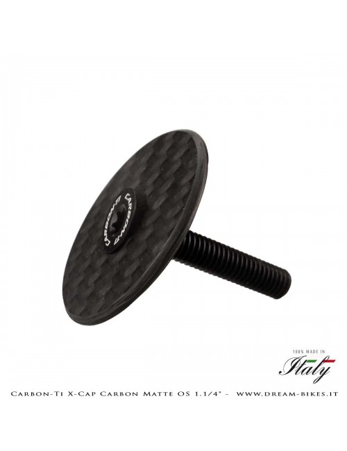Carbon-Ti X-Cap Carbon Matte OS 1.1/4" Tappo Sterzo