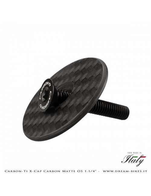 Carbon-Ti X-Cap Carbon Matte OS 1.1/4" Headset Cap