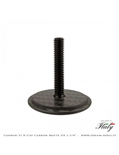 Carbon-Ti X-Cap Carbon Matte OS 1.1/4" Tappo Sterzo