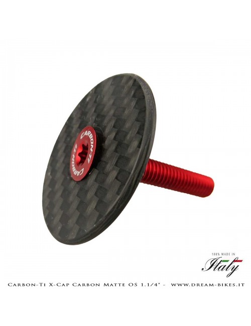 Carbon-Ti X-Cap Carbon Matte OS 1.1/4" Tappo Sterzo