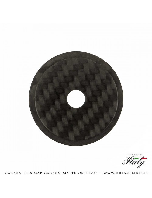 Carbon-Ti X-Cap Carbon Matte OS 1.1/4" Tappo Sterzo