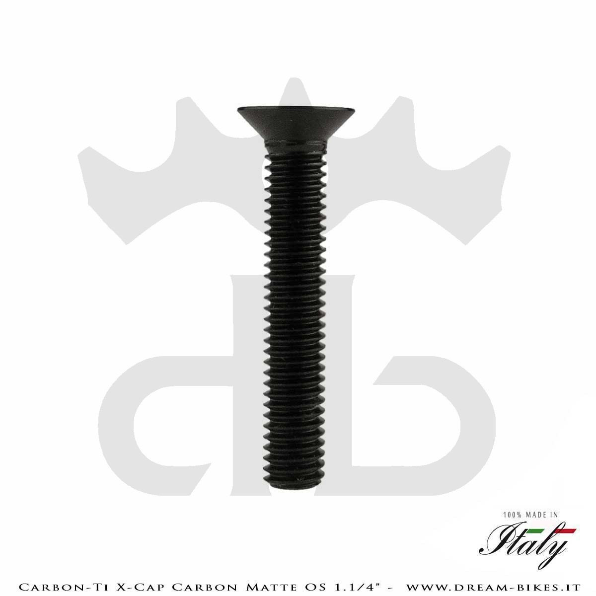 Carbon-Ti X-Cap Carbon Matte OS 1.1/4" Headset Cap