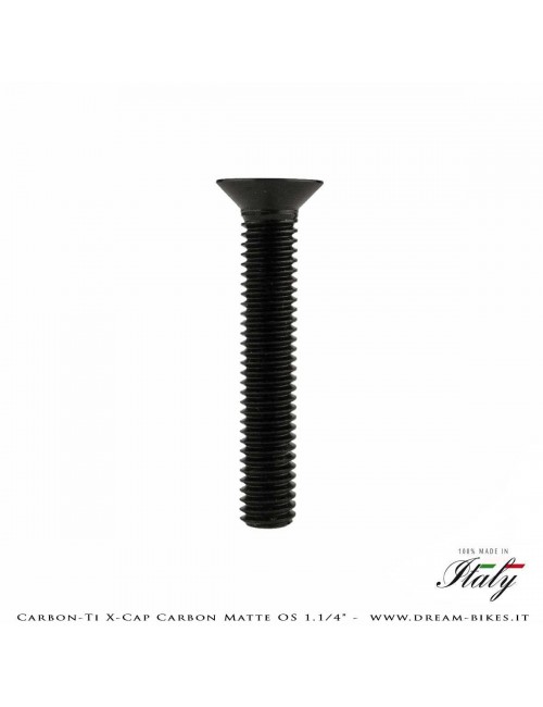 Carbon-Ti X-Cap Carbon Matte OS 1.1/4" Headset Cap