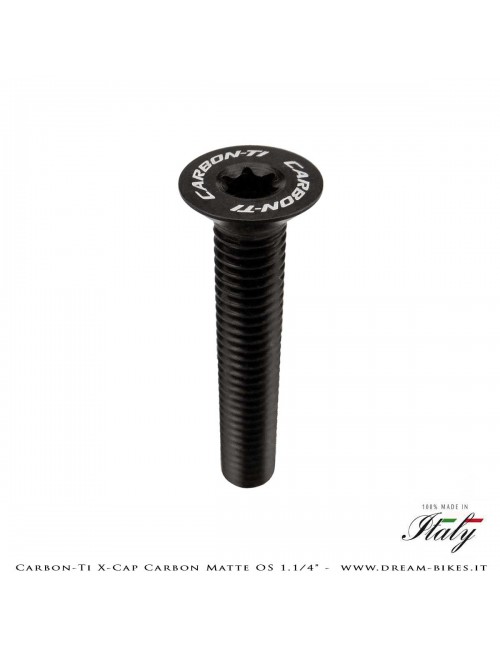 Carbon-Ti X-Cap Carbon Matte OS 1.1/4" Headset Cap