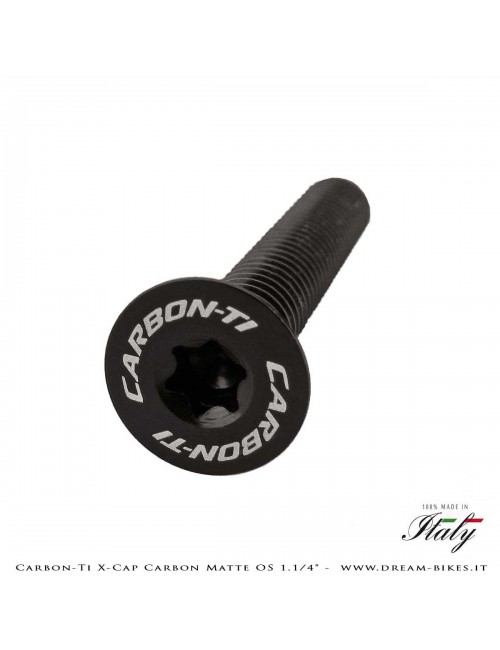 Carbon-Ti X-Cap Carbon Matte OS 1.1/4" Headset Cap