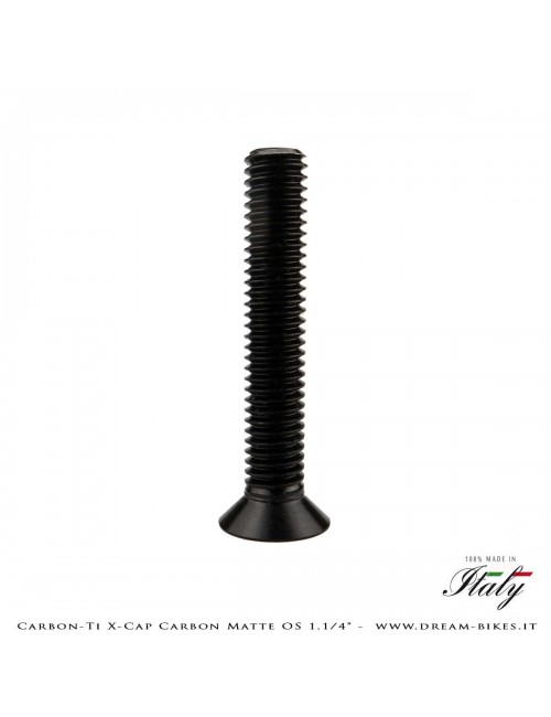 Carbon-Ti X-Cap Carbon Matte OS 1.1/4" Tappo Sterzo