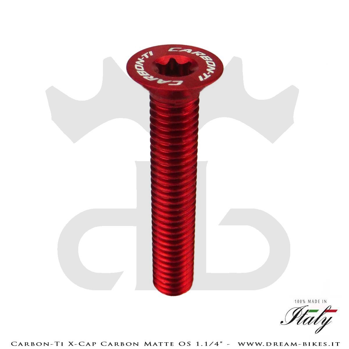 Carbon-Ti X-Cap Carbon Matte OS 1.1/4" Headset Cap