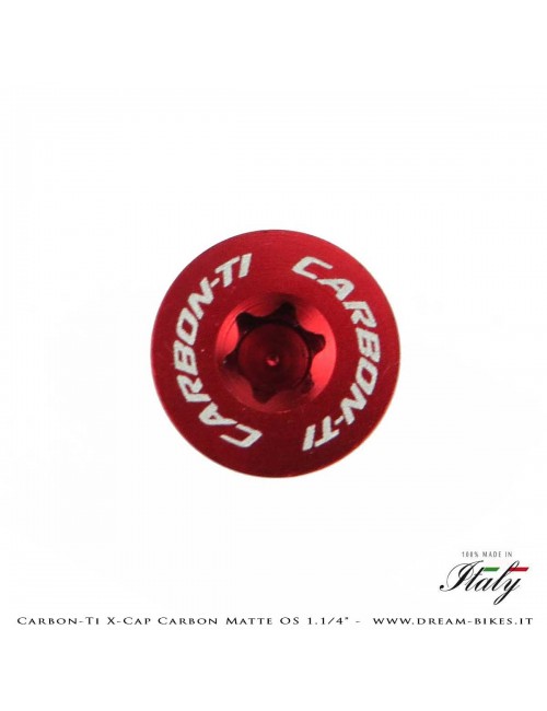 Carbon-Ti X-Cap Carbon Matte OS 1.1/4" Tappo Sterzo