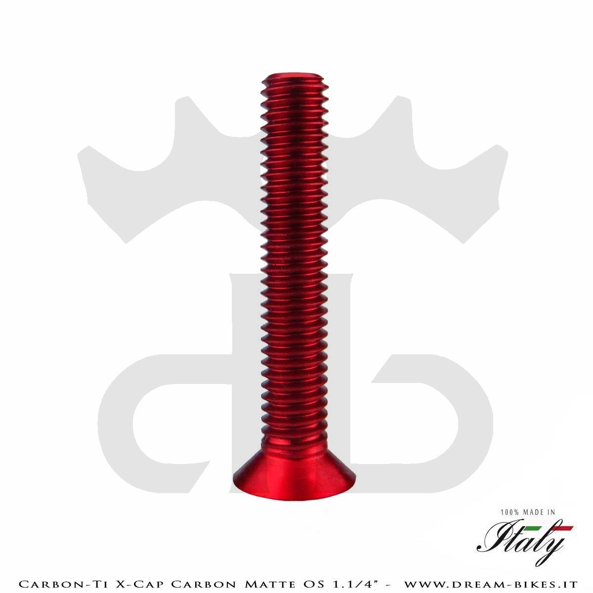 Carbon-Ti X-Cap Carbon Matte OS 1.1/4" Headset Cap