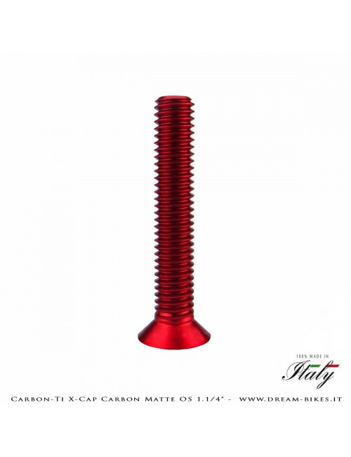 Carbon-Ti X-Cap Carbon Matte OS 1.1/4" Tappo Sterzo